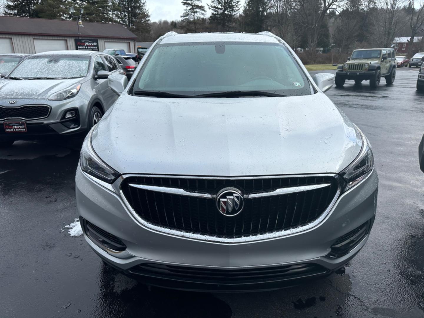 2018 Gray Buick Enclave (5GAERBKW0JJ) with an 6 engine, automatic transmission, located at 8464 Route 219, Brockway, PA, 15824, (814) 265-1330, 41.226871, -78.780518 - Very clean, good looking 2018 Buick Enclave Essence well equipped and serviced up. V6, 3rd row seating with rear a/c, factory alloys, and ONLY 51000 miles. Serviced and comes with a warranty. - Photo#18